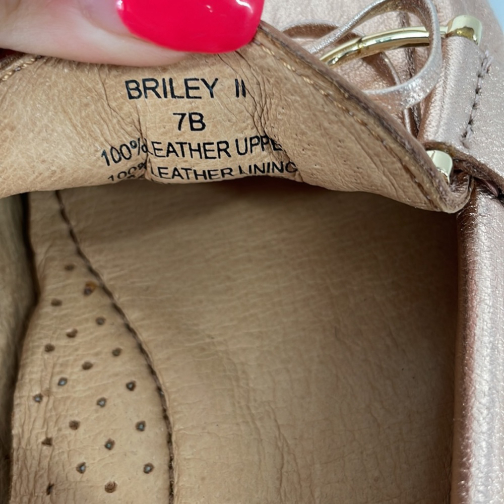 Lauren Ralph Lauren
Briley Leather Loafer driving shoe stirrup shaped hardware 7 - Picture 11 of 13